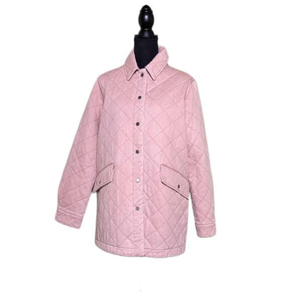 Joie Jackets & Blazers - NWT Joie x Revolve Blush Pink Quilted Utility Jacket